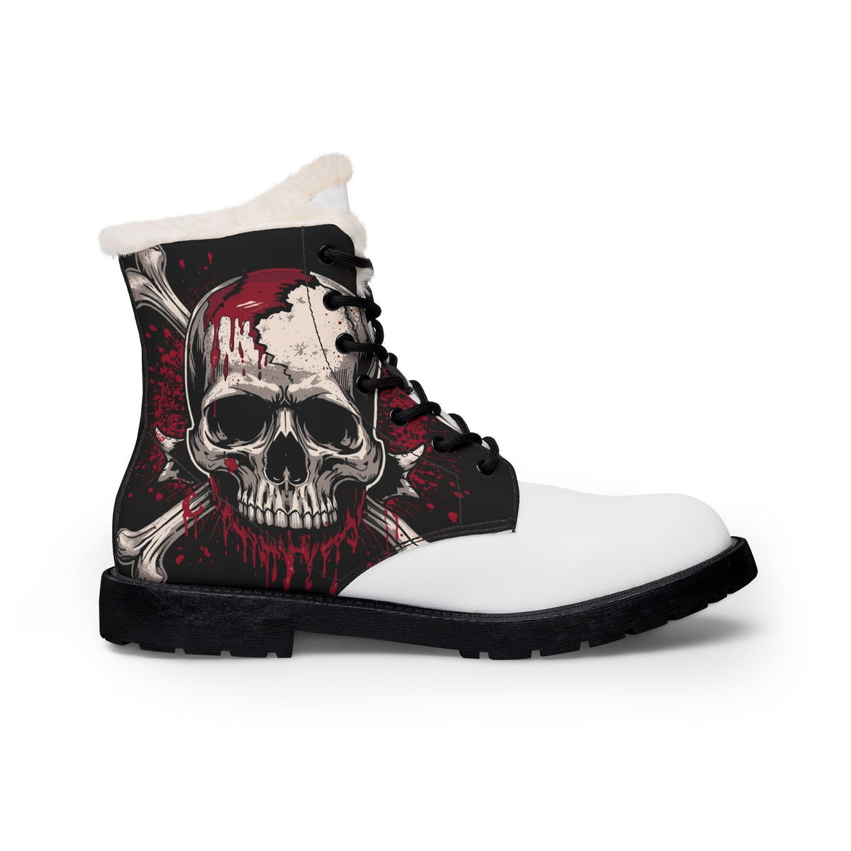Men's Fur and Leather Boots