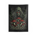 Dark Fantasy Mushroom Forest Indoor Wall Tapestry