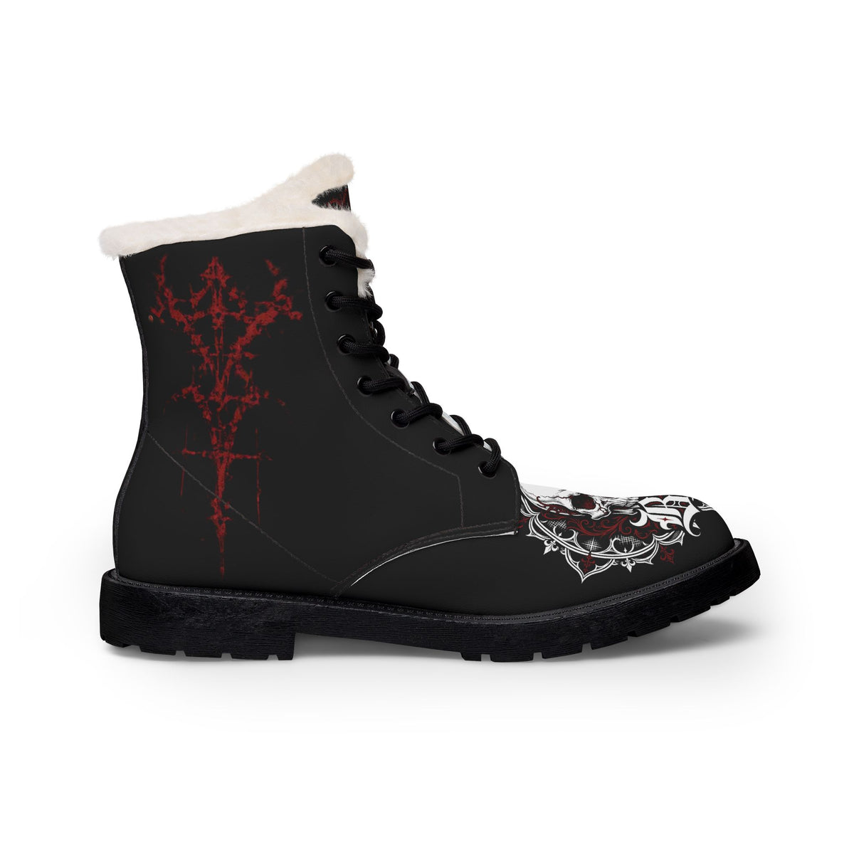 Men's Fur and Leather Boots