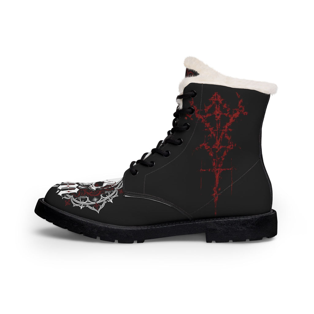 Men's Fur and Leather Boots