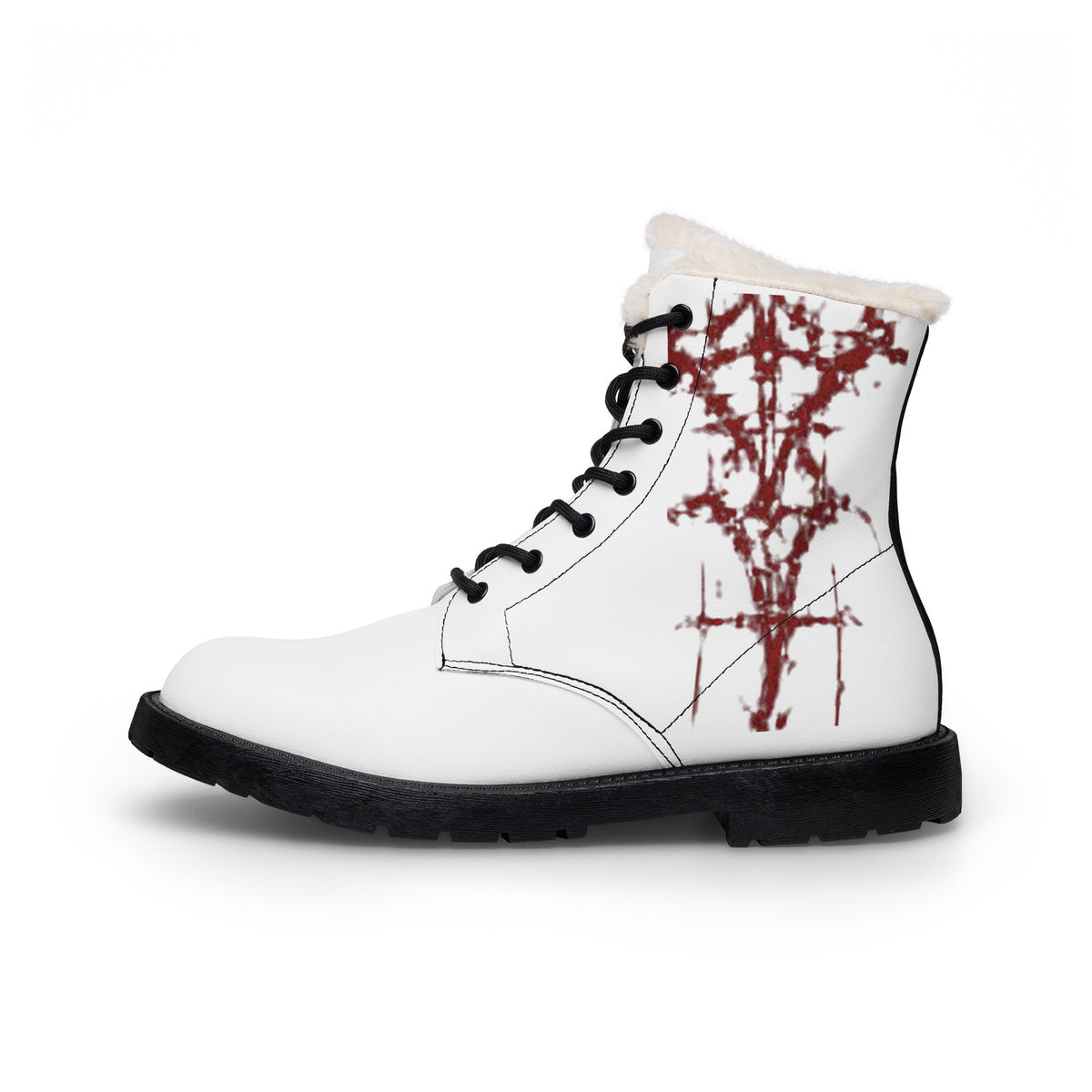 Men's Fur and Leather Boots