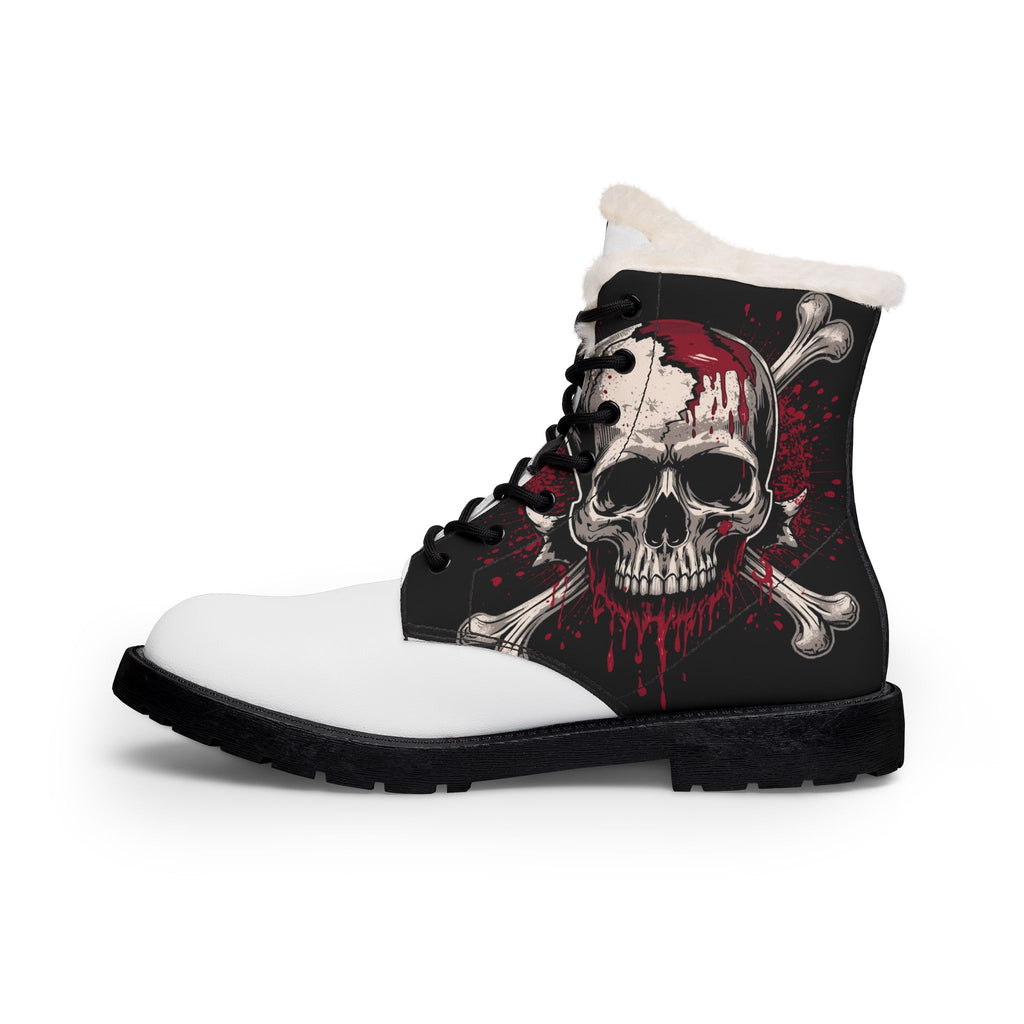 Men's Fur and Leather Boots